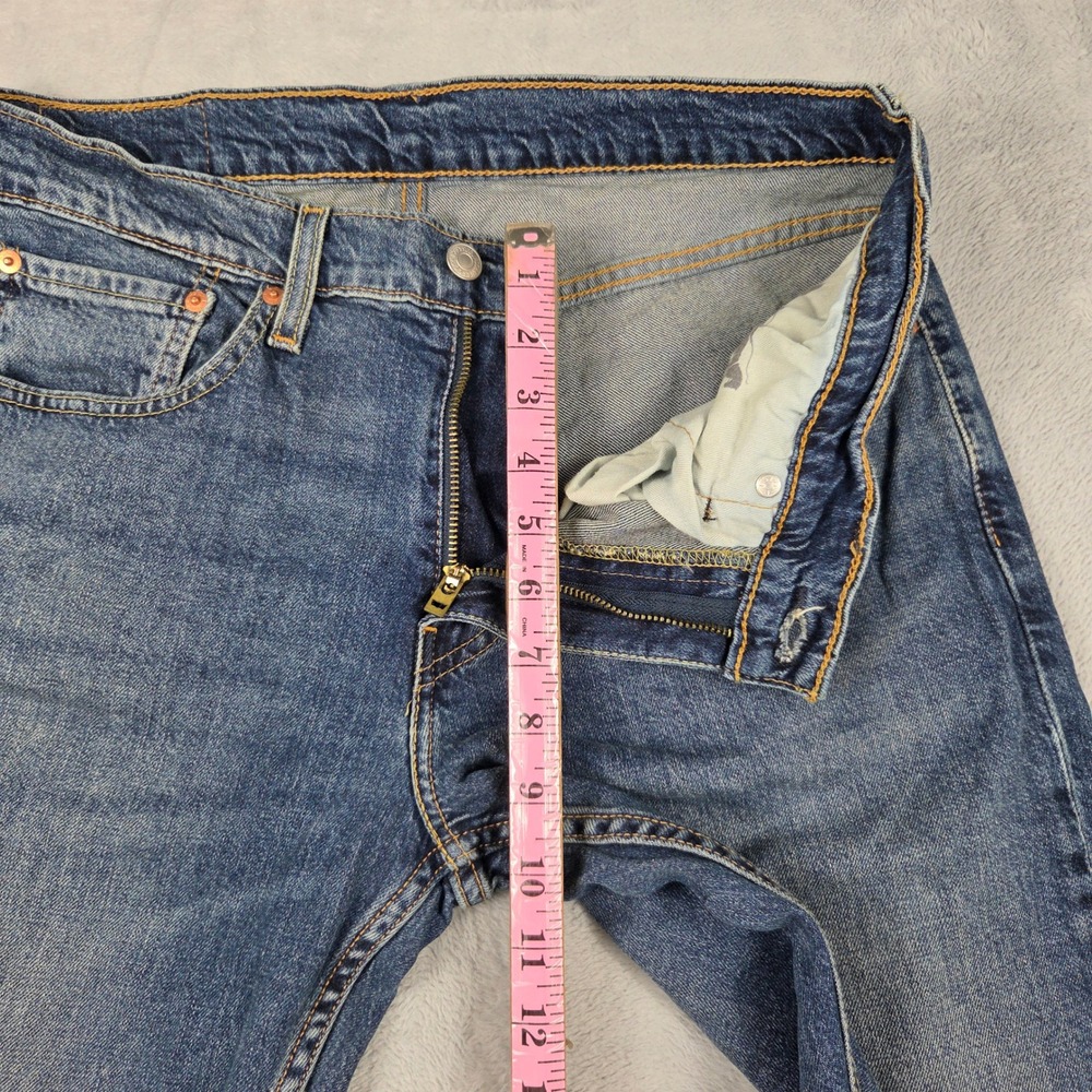 Levi's 559 Relaxed Straight Jeans Mens 32x30 Blue Excellent Denim Pants - Picture 7 of 8